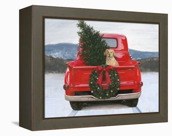 Christmas in the Heartland IV no Words-James Wiens-Framed Stretched Canvas