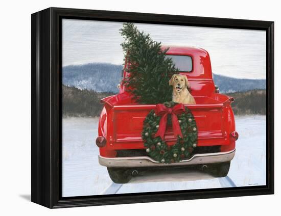 Christmas in the Heartland IV no Words-James Wiens-Framed Stretched Canvas