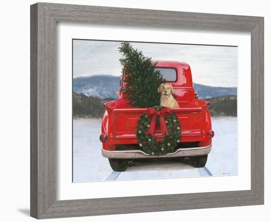 Christmas in the Heartland IV no Words-James Wiens-Framed Art Print