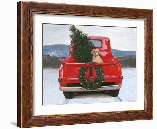 Christmas in the Heartland IV no Words-James Wiens-Framed Art Print