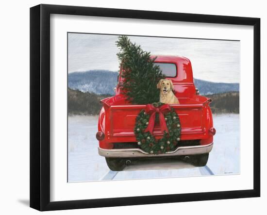 Christmas in the Heartland IV no Words-James Wiens-Framed Art Print