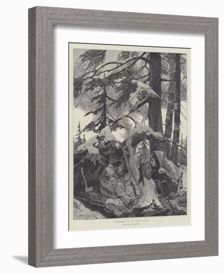 Christmas in the New World-Richard Caton Woodville II-Framed Giclee Print