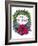 Christmas Ivy Wreath White-Cyndi Lou-Framed Giclee Print