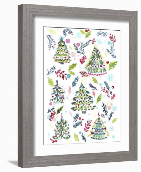 Christmas Joy 2-Irina Trzaskos Studio-Framed Giclee Print