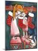 Christmas Kids-Abraal-Mounted Giclee Print