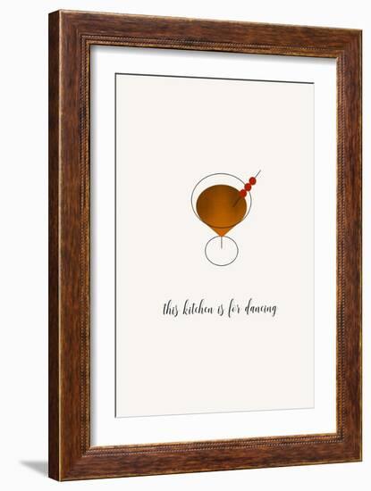 Christmas Kitchen-Kubistika-Framed Giclee Print