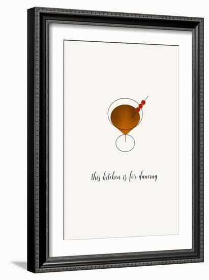 Christmas Kitchen-Kubistika-Framed Giclee Print