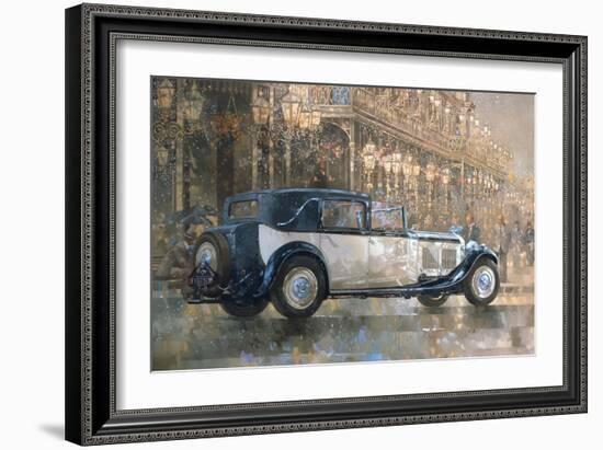 Christmas Lights and 8 Litre Bentley-Peter Miller-Framed Giclee Print