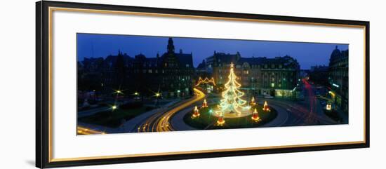 Christmas Lights, Metz, France-null-Framed Photographic Print