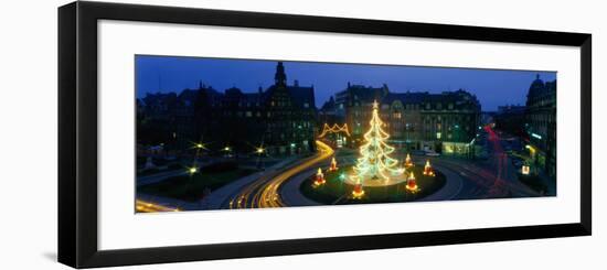 Christmas Lights, Metz, France-null-Framed Photographic Print