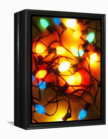 Christmas Lights-Randy Faris-Framed Premier Image Canvas