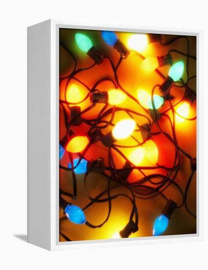 Christmas Lights-Randy Faris-Framed Premier Image Canvas