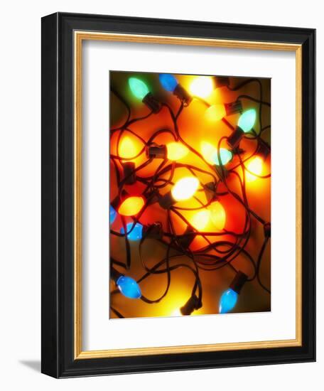 Christmas Lights-Randy Faris-Framed Photographic Print