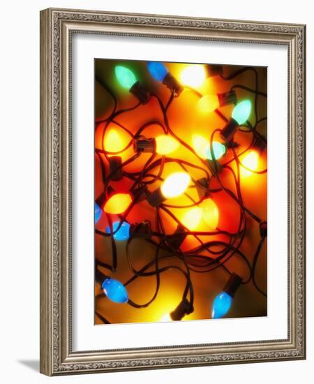 Christmas Lights-Randy Faris-Framed Photographic Print