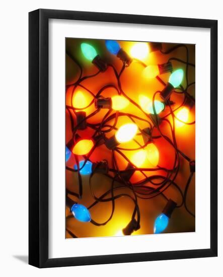 Christmas Lights-Randy Faris-Framed Photographic Print