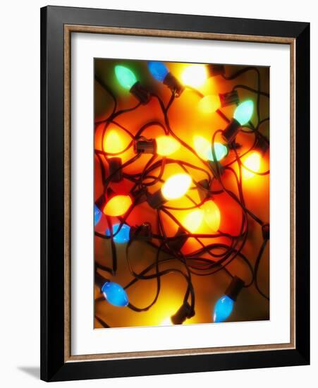 Christmas Lights-Randy Faris-Framed Photographic Print