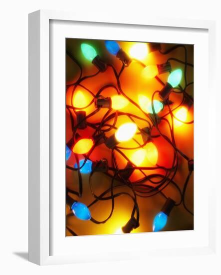 Christmas Lights-Randy Faris-Framed Photographic Print