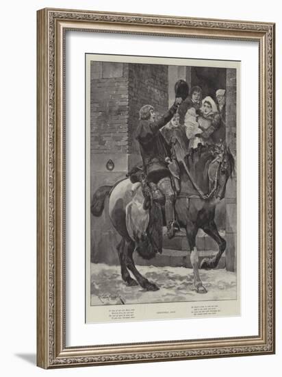 Christmas Loot-Richard Caton Woodville II-Framed Giclee Print