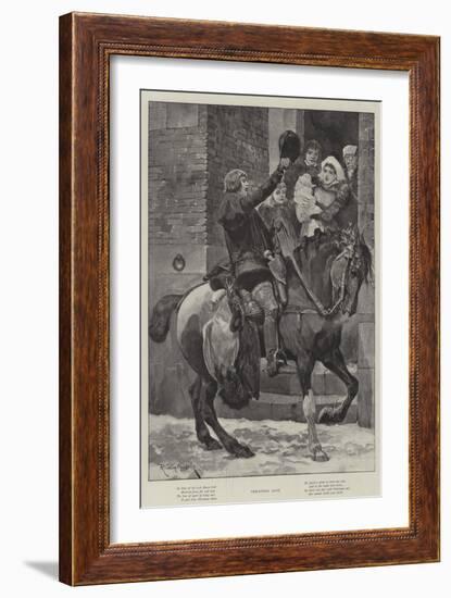 Christmas Loot-Richard Caton Woodville II-Framed Giclee Print