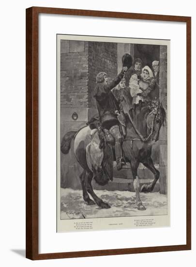 Christmas Loot-Richard Caton Woodville II-Framed Giclee Print