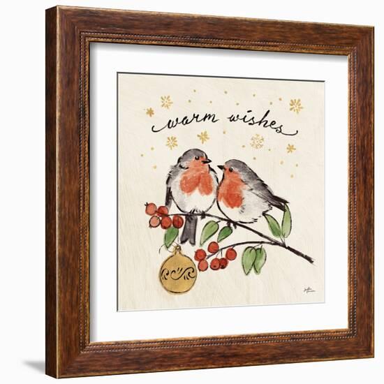 Christmas Lovebirds II-Janelle Penner-Framed Art Print