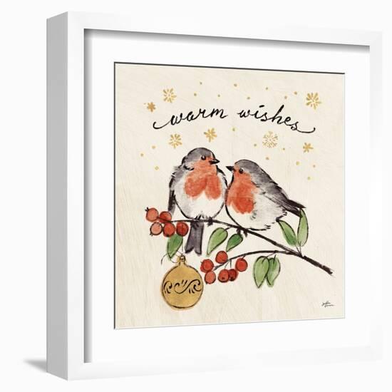 Christmas Lovebirds II-Janelle Penner-Framed Art Print