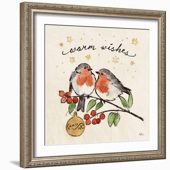 Christmas Lovebirds II-Janelle Penner-Framed Art Print