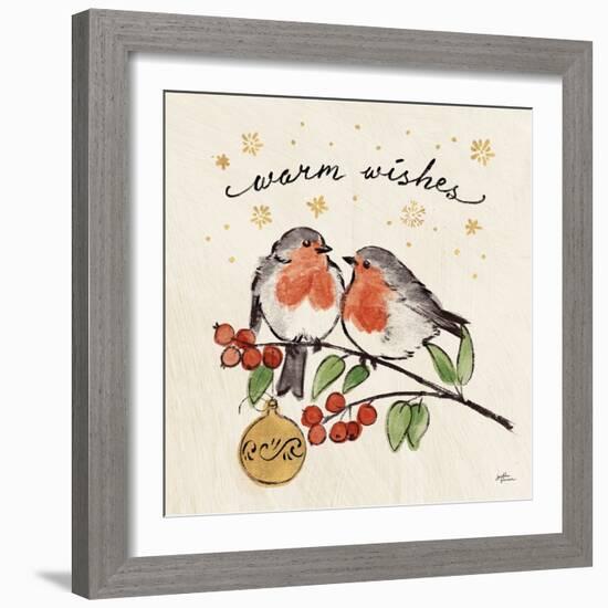 Christmas Lovebirds II-Janelle Penner-Framed Art Print