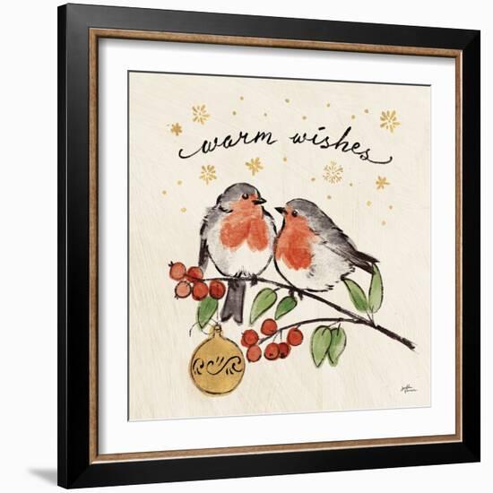 Christmas Lovebirds II-Janelle Penner-Framed Art Print