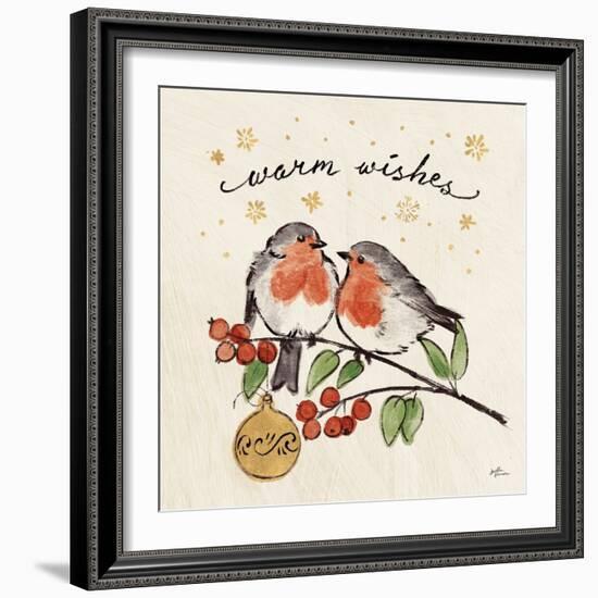 Christmas Lovebirds II-Janelle Penner-Framed Art Print