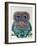 Christmas Magic Owl-Oxana Zaika-Framed Giclee Print