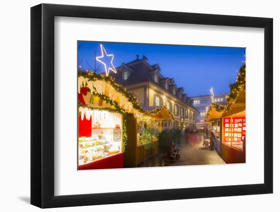 Christmas Market in Balliz, Thun, Jungfrau region, Bernese Oberland, Swiss Alps, Switzerland, Europ-Frank Fell-Framed Photographic Print