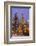 Christmas Market in the Neumarkt with the Frauenkirche (Church) in the Background-Miles Ertman-Framed Photographic Print