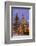 Christmas Market in the Neumarkt with the Frauenkirche (Church) in the Background-Miles Ertman-Framed Photographic Print