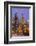 Christmas Market in the Neumarkt with the Frauenkirche (Church) in the Background-Miles Ertman-Framed Photographic Print