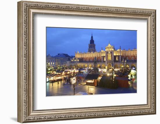 Christmas Market, Krakow, Poland, Europe-Neil Farrin-Framed Photographic Print