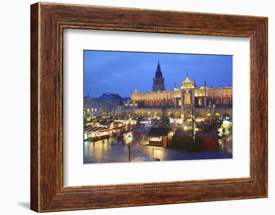 Christmas Market, Krakow, Poland, Europe-Neil Farrin-Framed Photographic Print