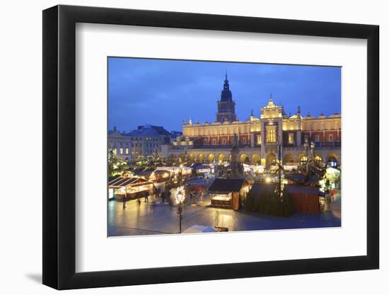 Christmas Market, Krakow, Poland, Europe-Neil Farrin-Framed Photographic Print