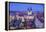 Christmas Market, Old Town Square, Prague, Czech Republic-Jon Arnold-Framed Premier Image Canvas