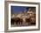 Christmas Market Stalls and People at Marktstrasse at Twilight, Bad Tolz Spa Town, Bavaria, Germany-Richard Nebesky-Framed Photographic Print