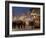 Christmas Market Stalls and People at Marktstrasse at Twilight, Bad Tolz Spa Town, Bavaria, Germany-Richard Nebesky-Framed Photographic Print