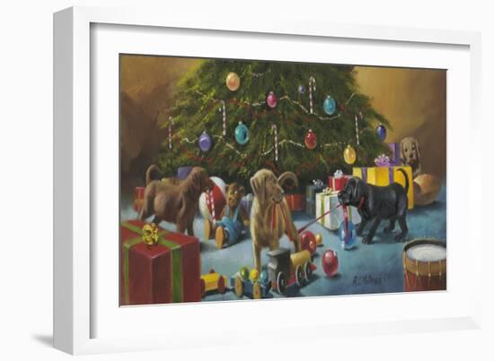 Christmas Mischief-R.J. McDonald-Framed Giclee Print