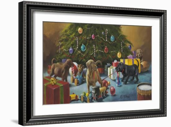 Christmas Mischief-R.J. McDonald-Framed Giclee Print