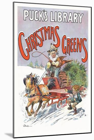 Christmas Mischief-Jennifer Pugh-Mounted Art Print