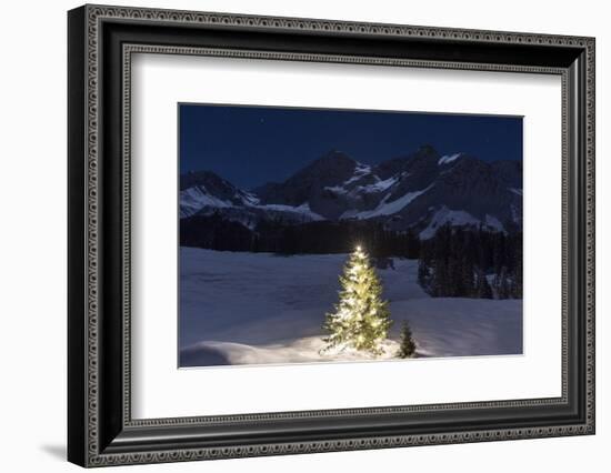 Christmas Mood at Arosa-Armin Mathis-Framed Photographic Print