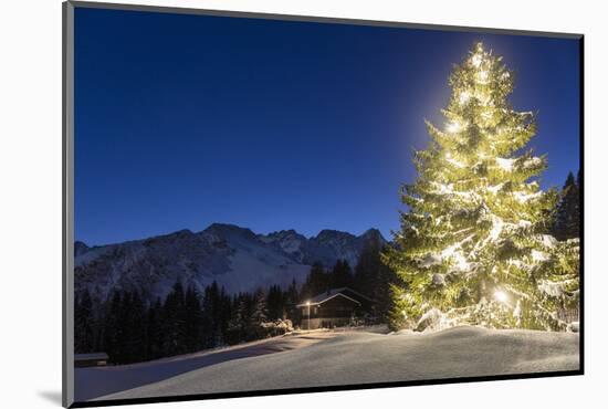 Christmas Mood at Arosa-Armin Mathis-Mounted Photographic Print