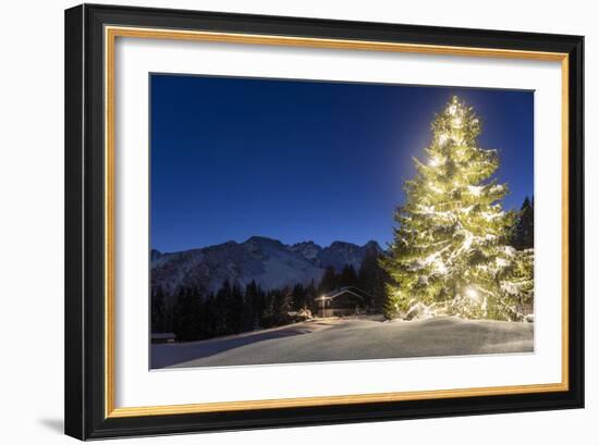 Christmas Mood at Arosa-Armin Mathis-Framed Photographic Print