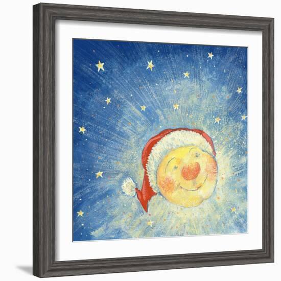 Christmas Moon, 2008-David Cooke-Framed Giclee Print