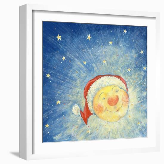 Christmas Moon, 2008-David Cooke-Framed Giclee Print