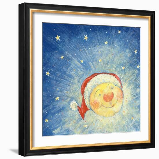 Christmas Moon, 2008-David Cooke-Framed Giclee Print